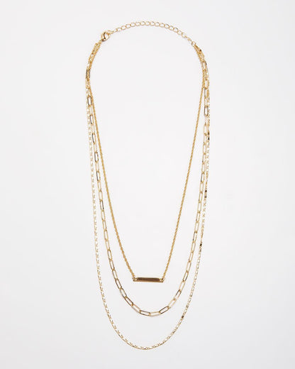 Elsie Layered Chain Necklace