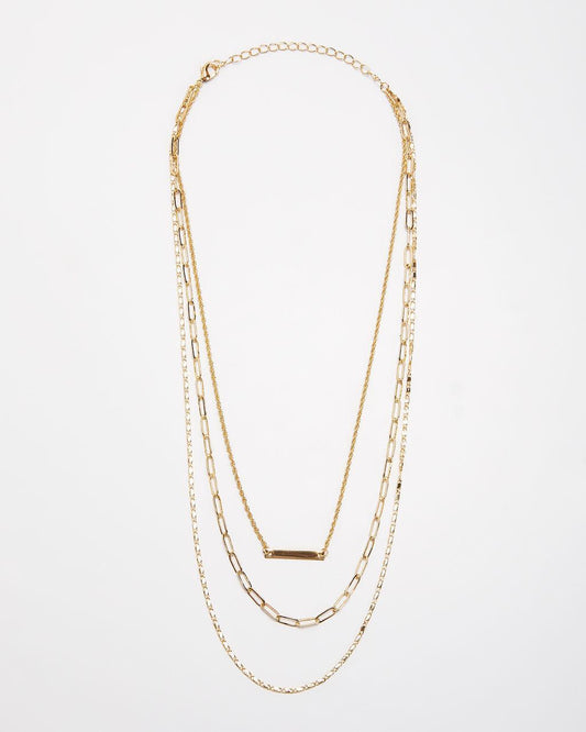 Elsie Layered Chain Necklace